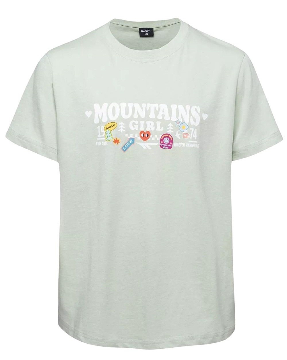 T-shirt Hi-Tec Mongi - Frosty Green - girl´s