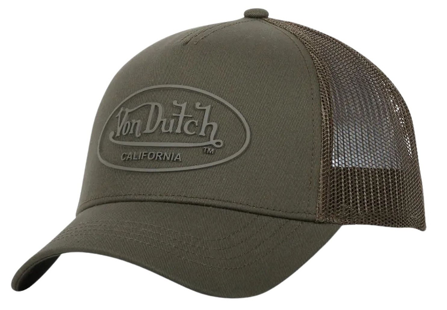 кепка Von Dutch Log Trucker - Dark Green