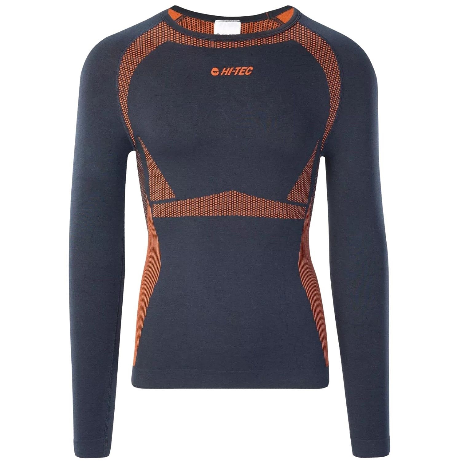 tričko Hi-Tec Rair Top LS - Sky Captain/Rooibos Tea - men´s