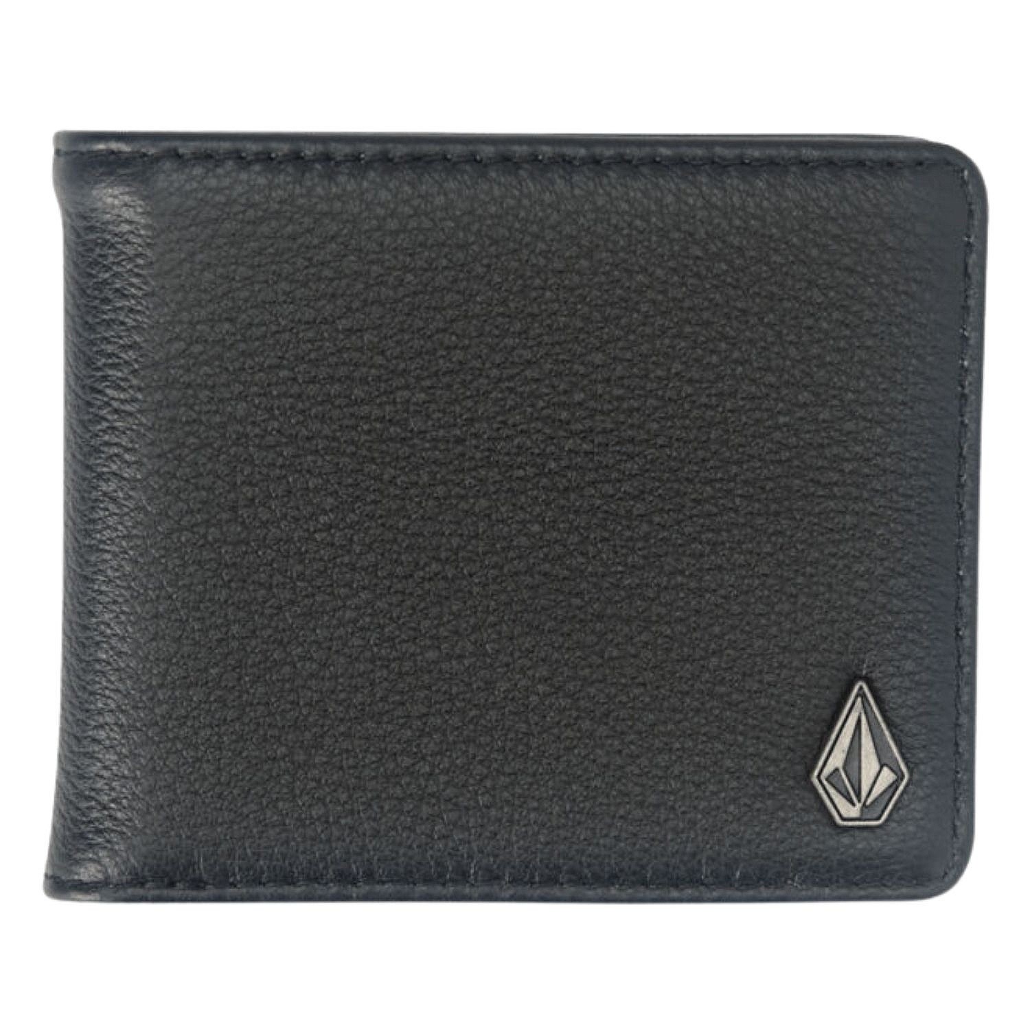 plånbok Volcom Single Stone Leather - Black - men´s