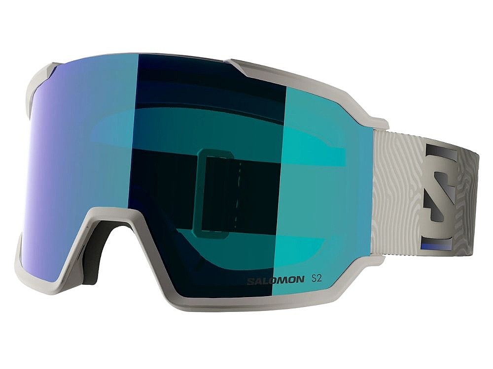 masque de ski  Salomon S/View 3 ML - Rainy Day/Mid Blue