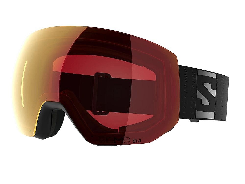 masque de ski  Salomon Radium Pro Sigma Photochromic - Black/Photochromic Poppy Red