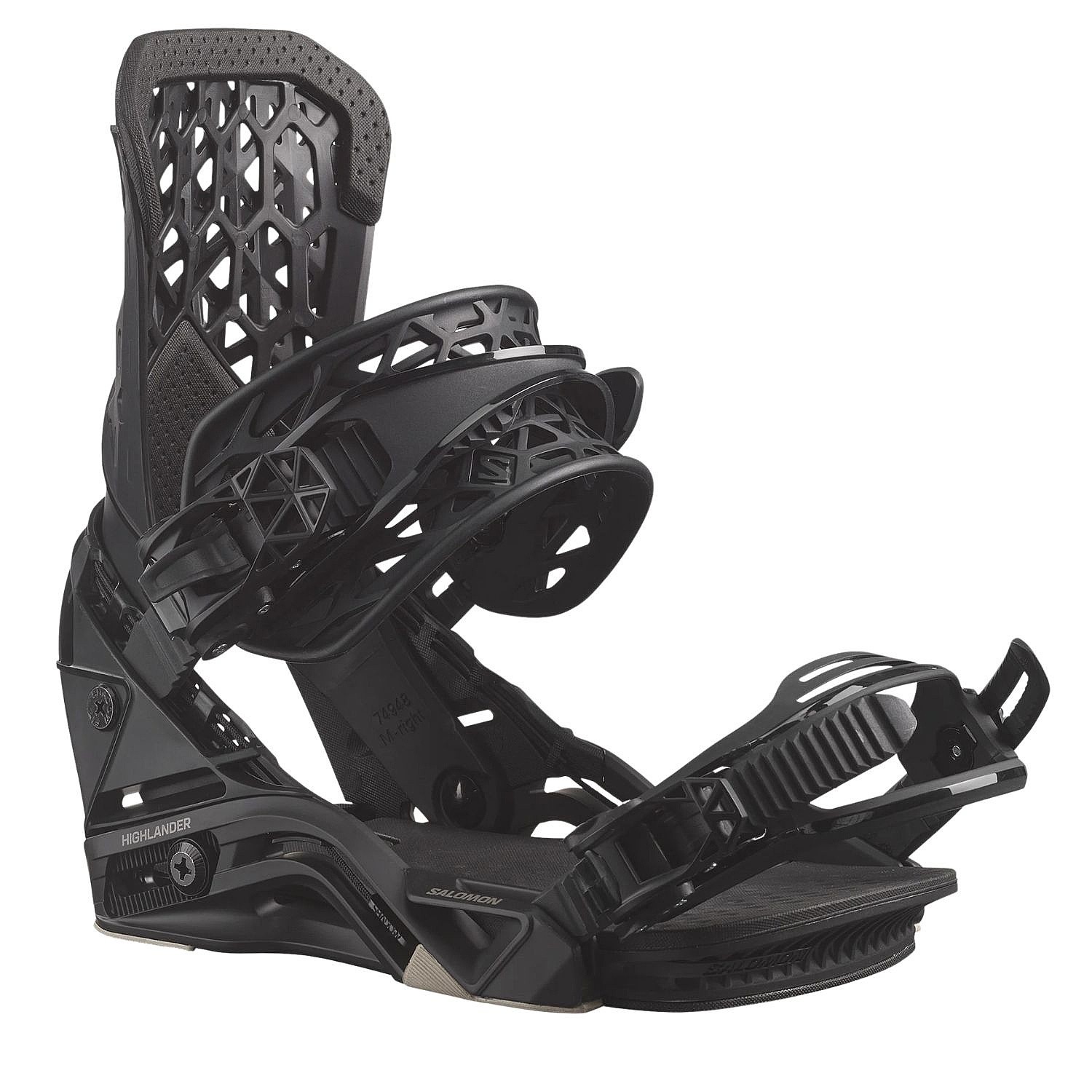 wiązanie Salomon Highlander - Black