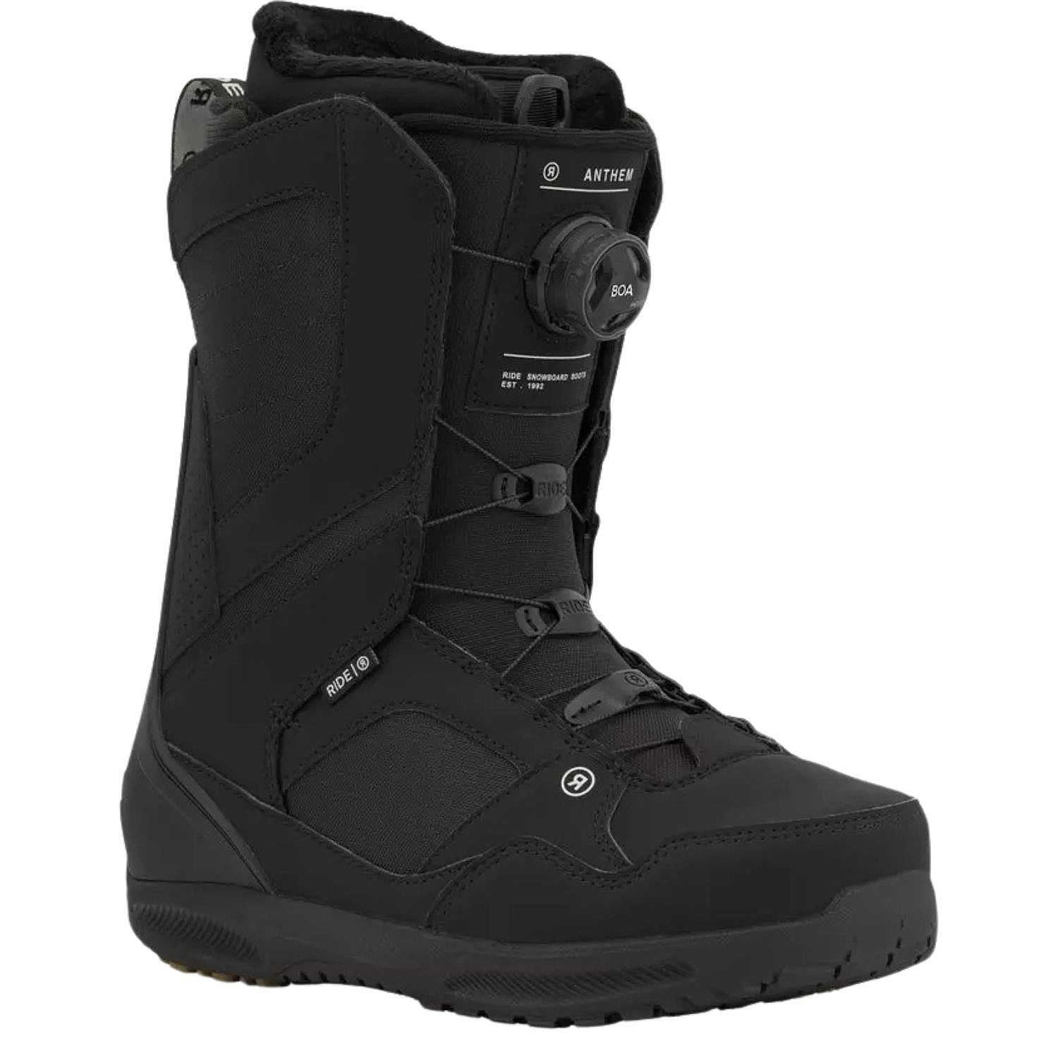 sko Ride Anthem Boa - Black - men´s