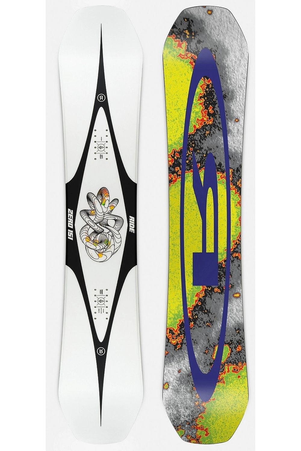 deska snowboardowa Ride Zero - Design