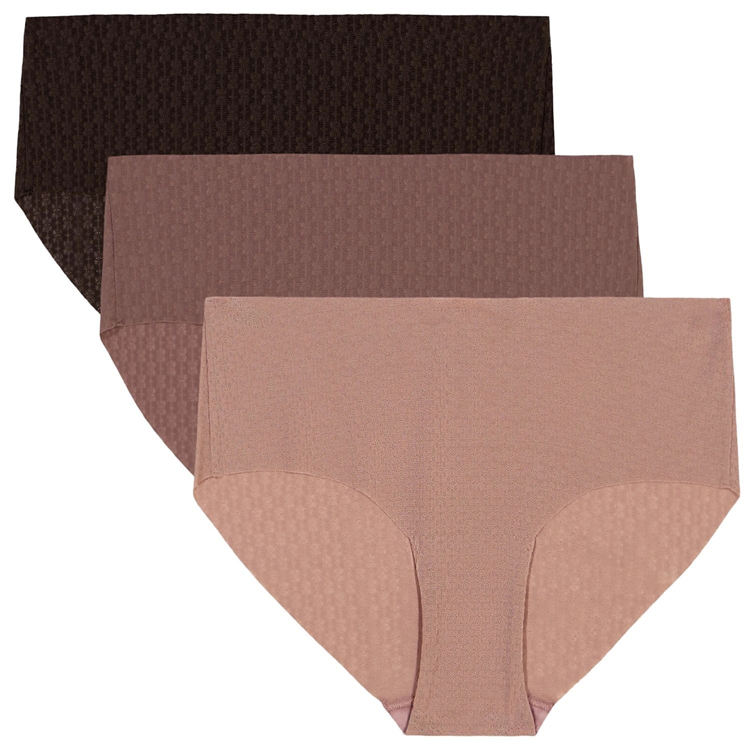 culotte Under Armour Pure Stretch Mesh Hipster 3 Pack - Toumaline Pink - women´s
