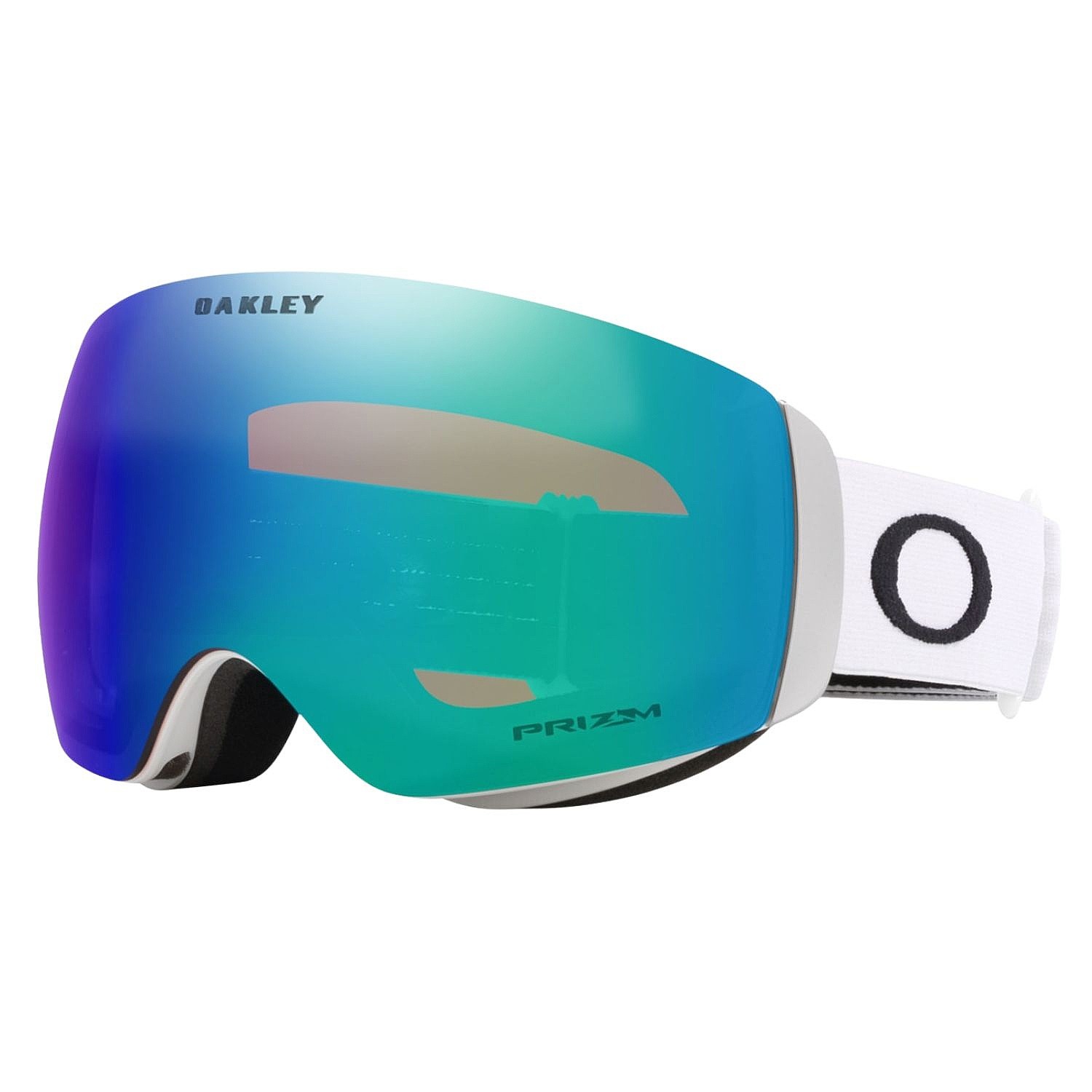 goggles Oakley Flight Deck M - Matte White/Prizm Argon Iridium