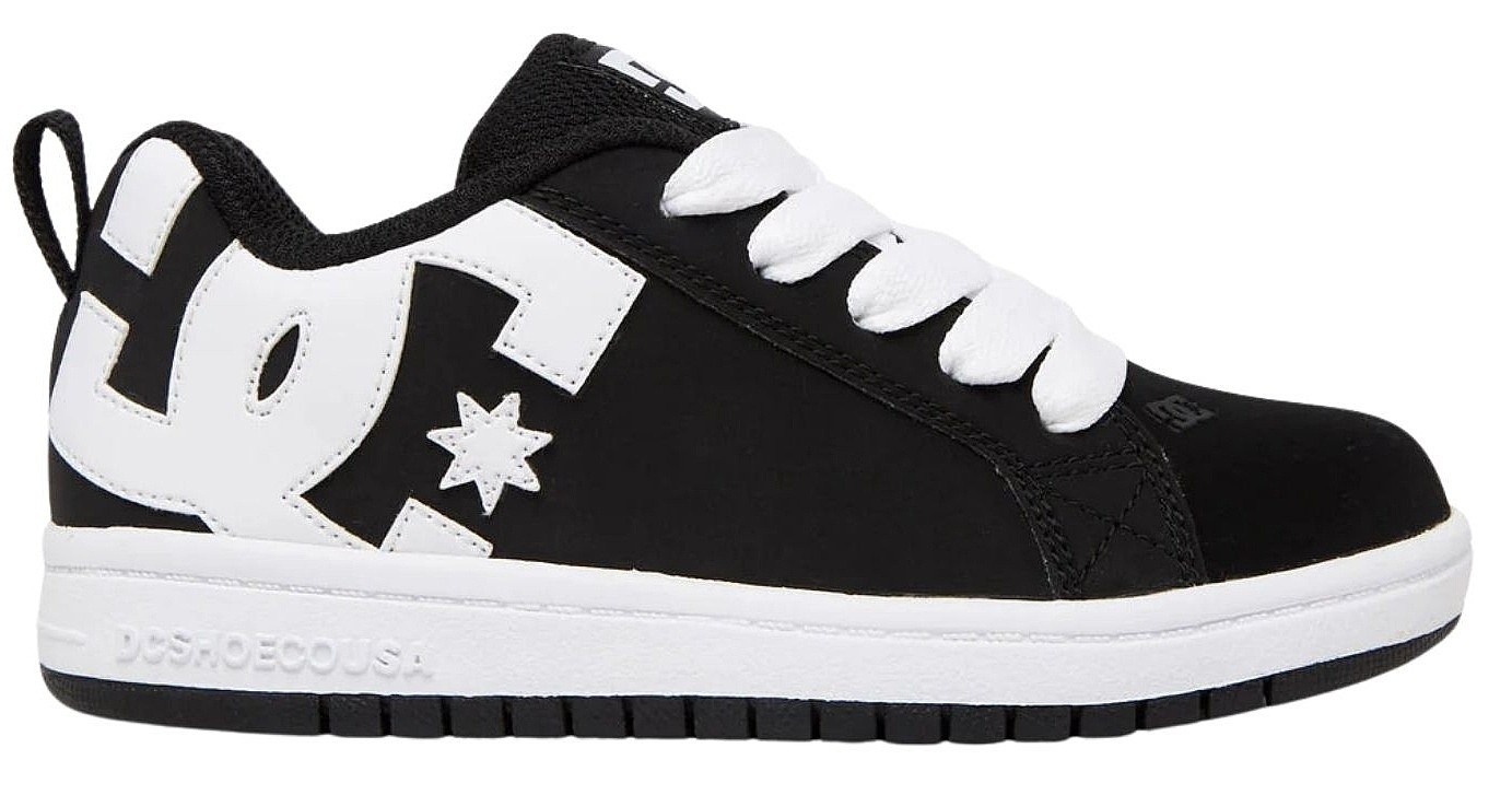 обувь DC Court Graffik - BKW/Black/White - unisex junior