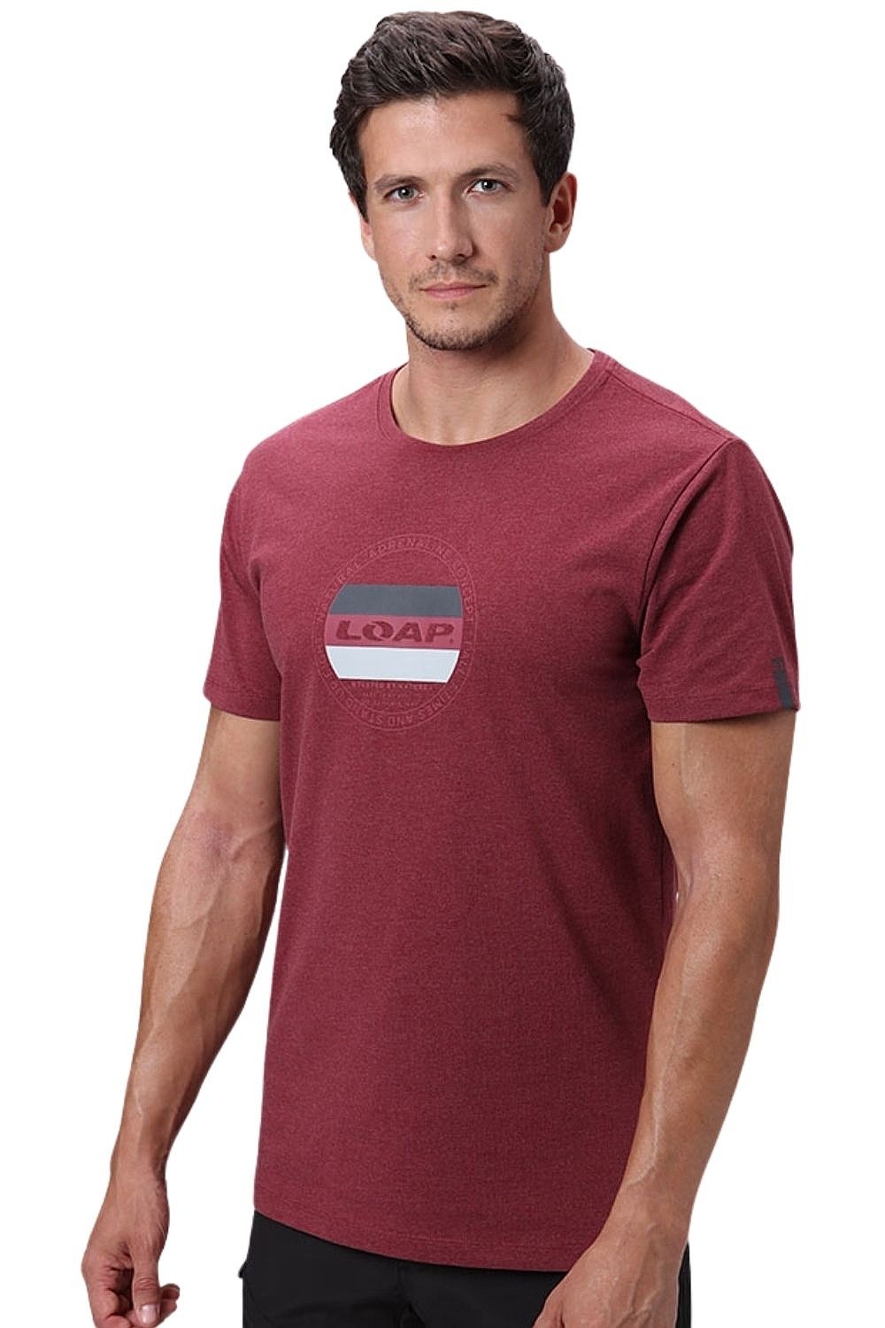 T-shirt Loap Bojar - G58XG/Taw Port Melange - men´s