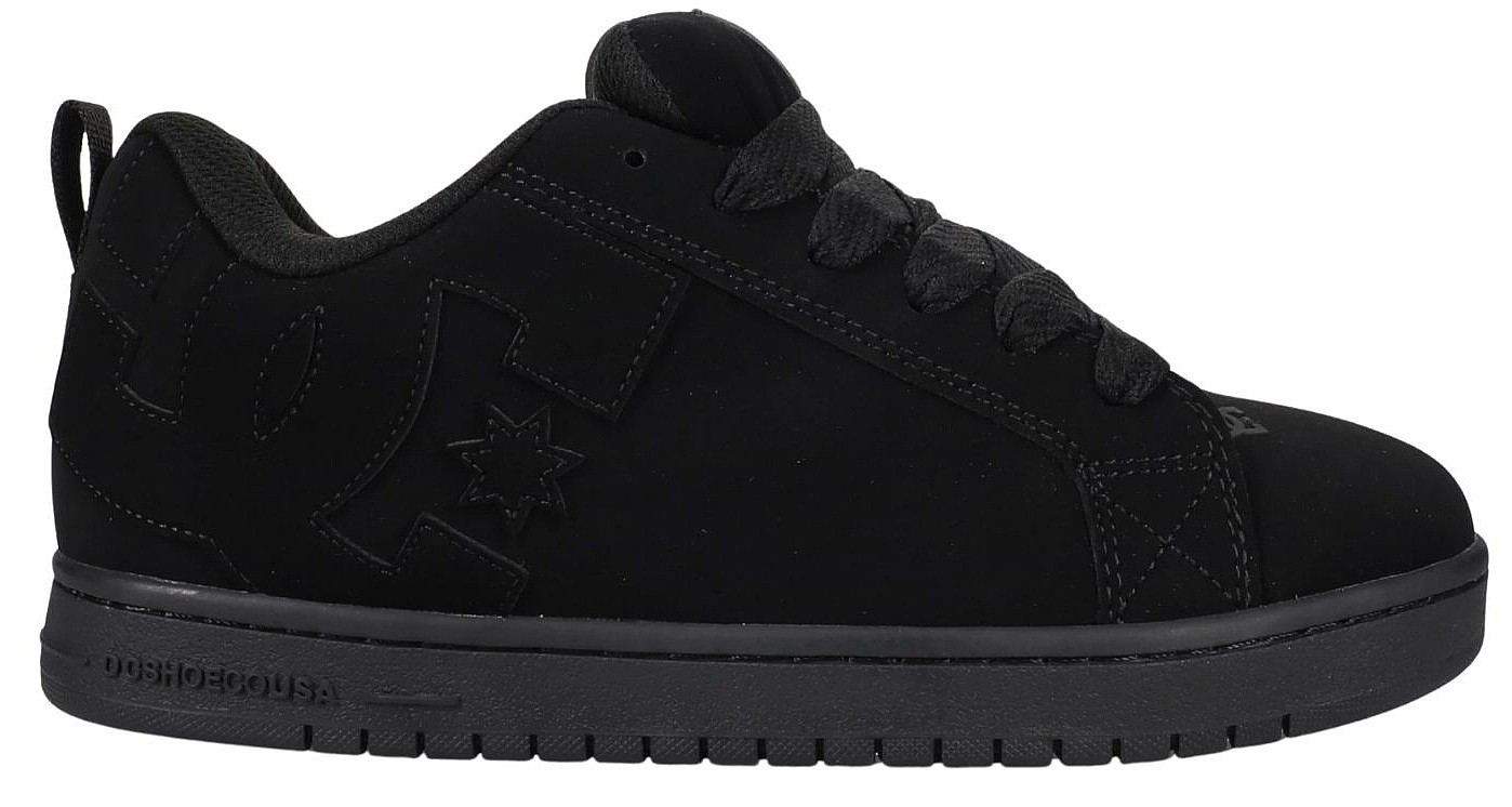 chaussures DC Court Graffik - 3BK/Black/Black/Black - men´s
