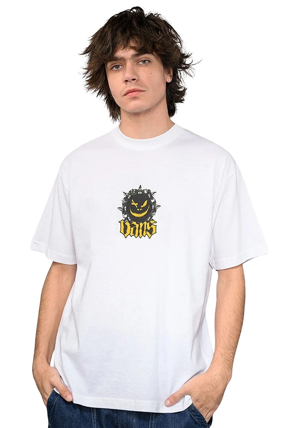T-Shirt Vans Happy Spike - White - men´s
