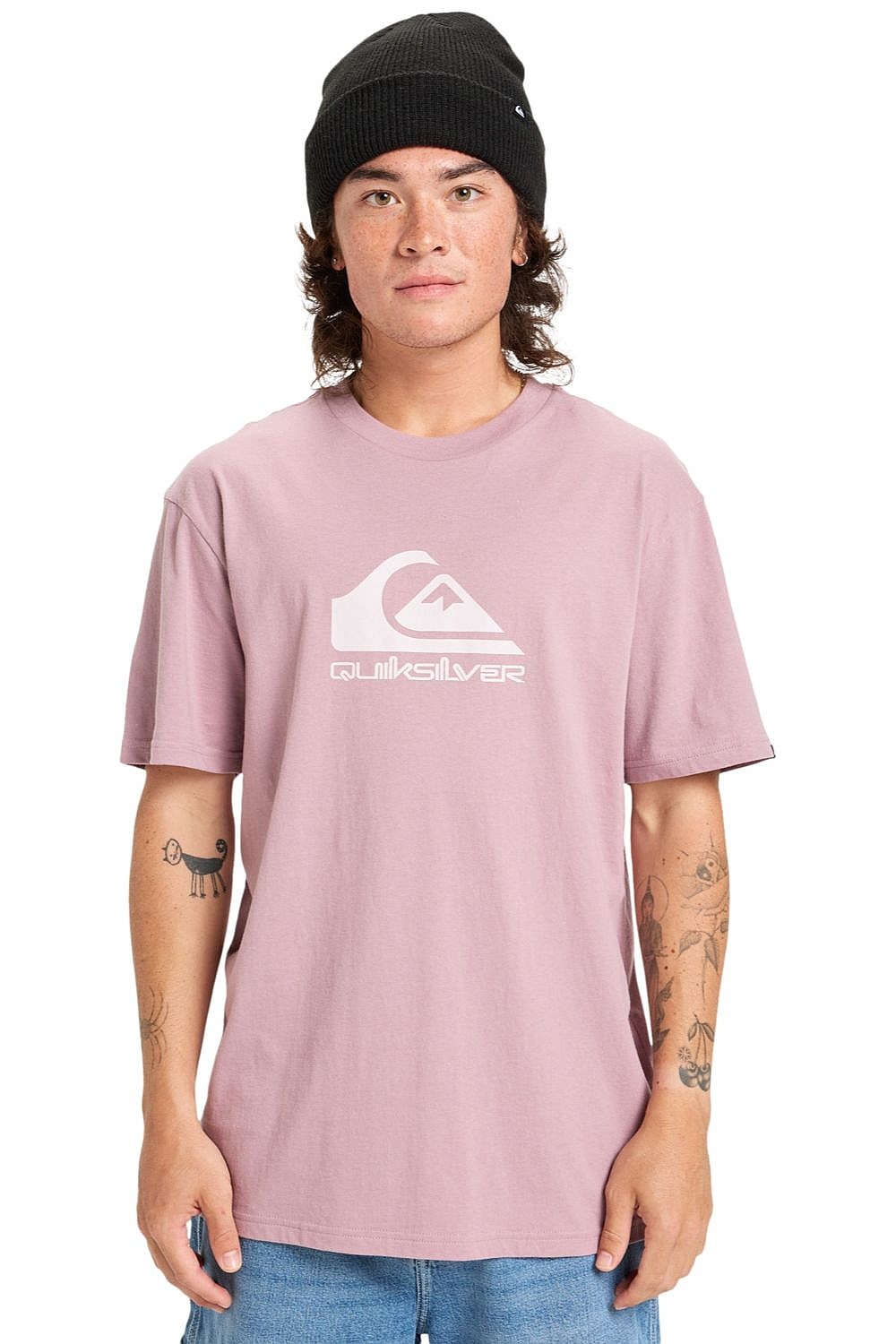 tričko Quiksilver Ev Comp Logo 2 - PKM0/Elderberry - men´s