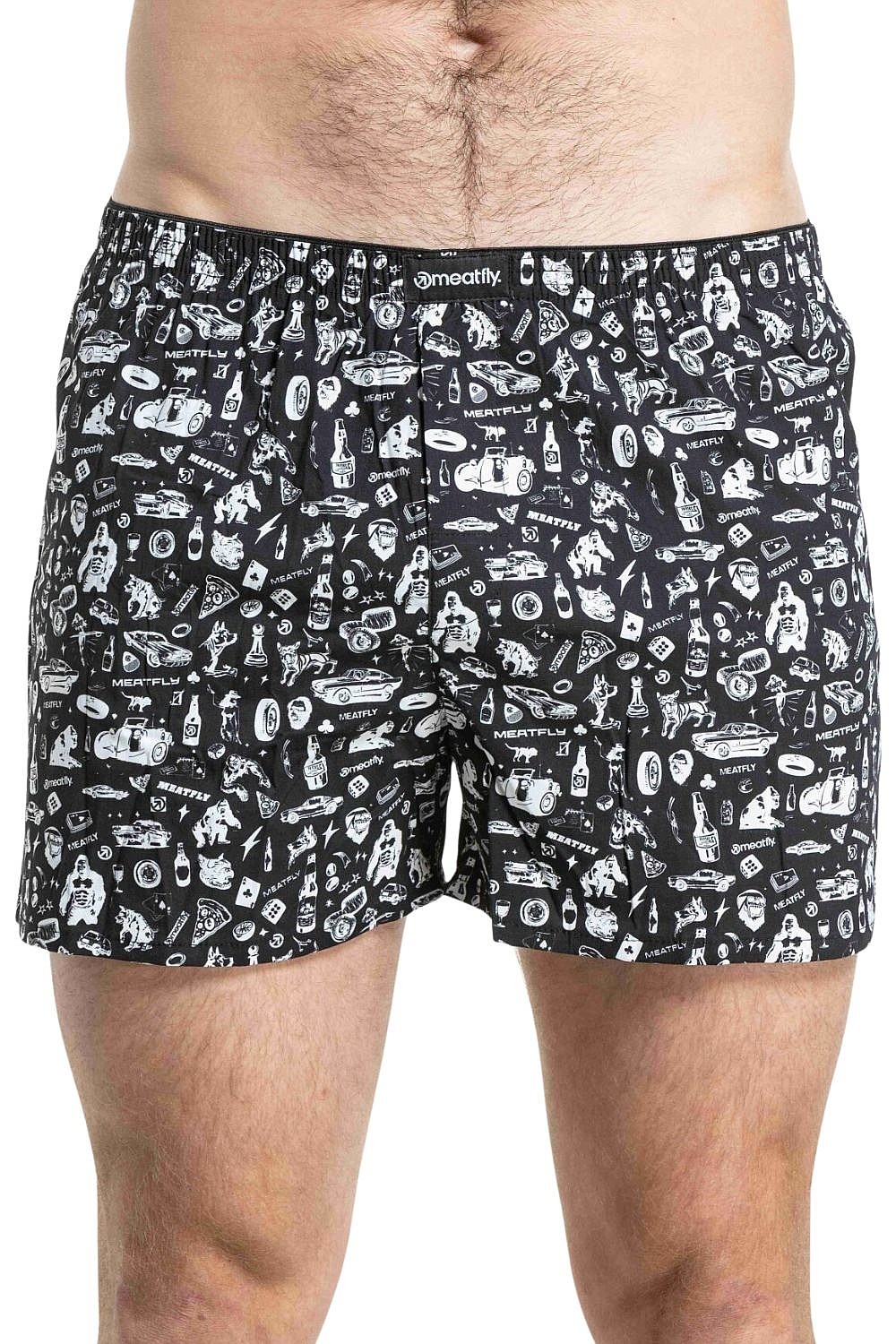 short Meatfly Agostino 2 Pack - Riot Act Seamless - men´s