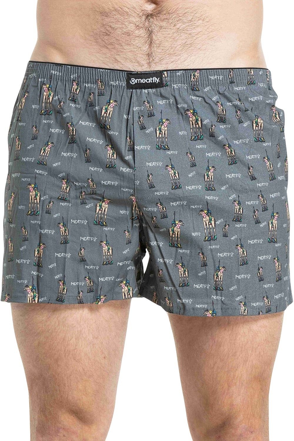 trenírky Meatfly Agostino 2 Pack - Horse - men´s