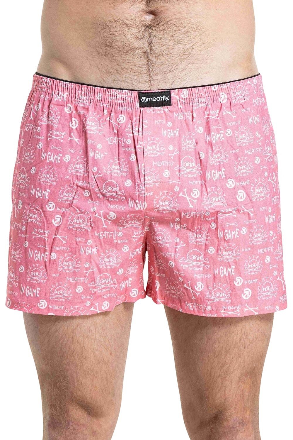 trenírky Meatfly Agostino 2 Pack - Million Dolar Skull - men´s