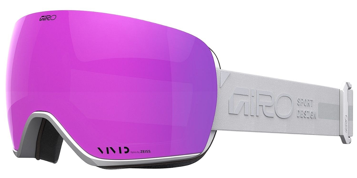 Skibrille Giro Article II - White Rails/Vivid Pink/Vivid Infrared - women´s