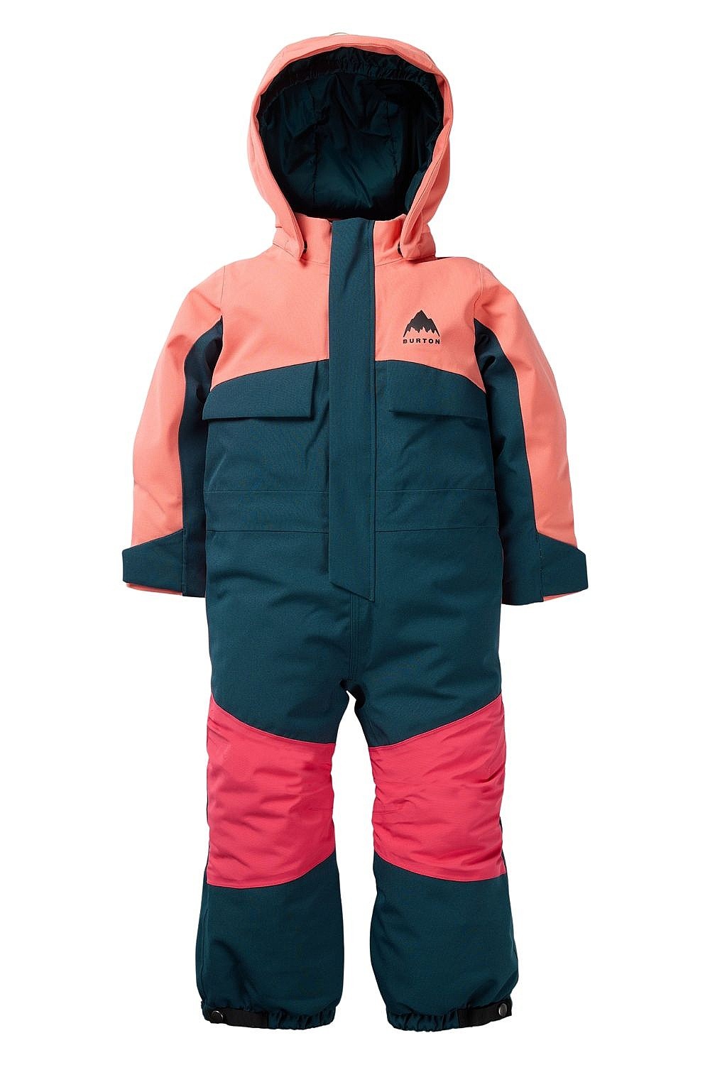 combinezon Burton One Piece 2L - Peach Echo/Deep Emerald - kid´s