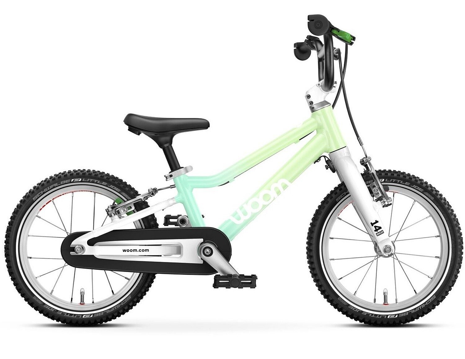 bicykel Woom 2 Go 14" - Spearmint Crush - kid´s