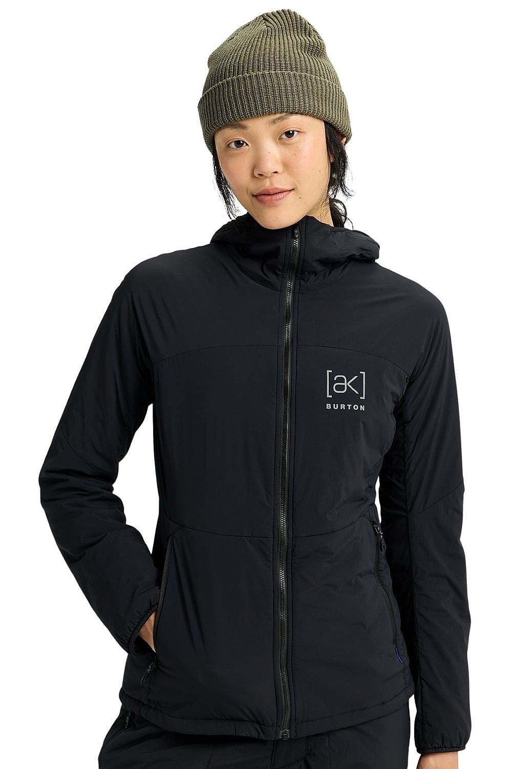 veste Burton Helium AK Hooded Stretch Insulated - True Black - women´s