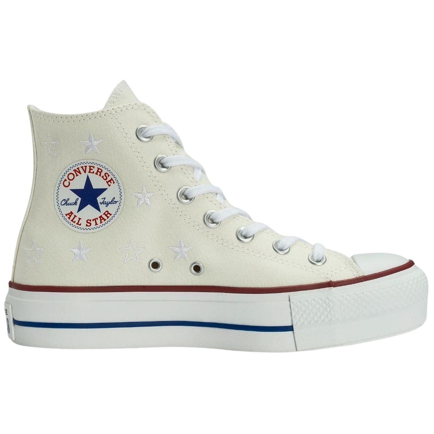 buty Converse Chuck Taylor All Star Lift Platform Celestial Hi - A15538/Vintage White/Red/Navy
