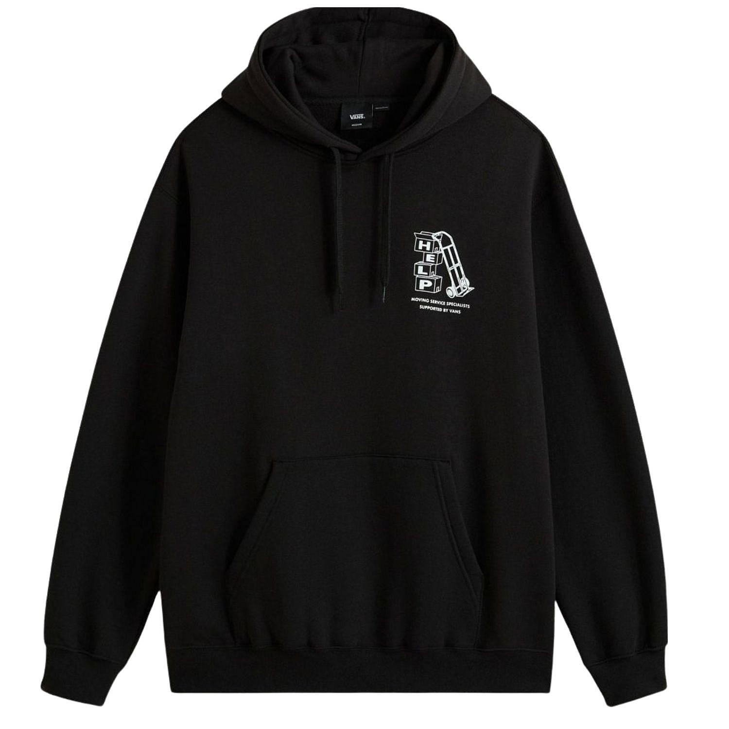 hoodie Vans Moving Co Pullover - Black - men´s