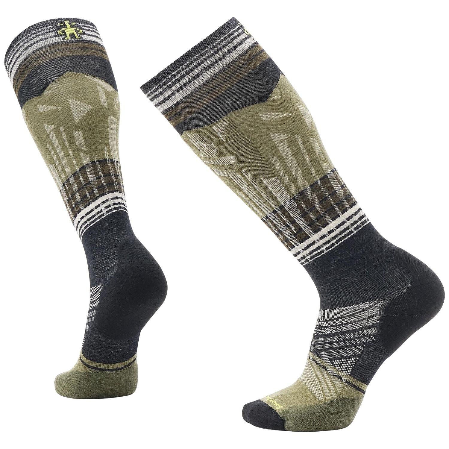 ponožky Smartwool Ski Targeted Cushion Summit Shot OTC - Black