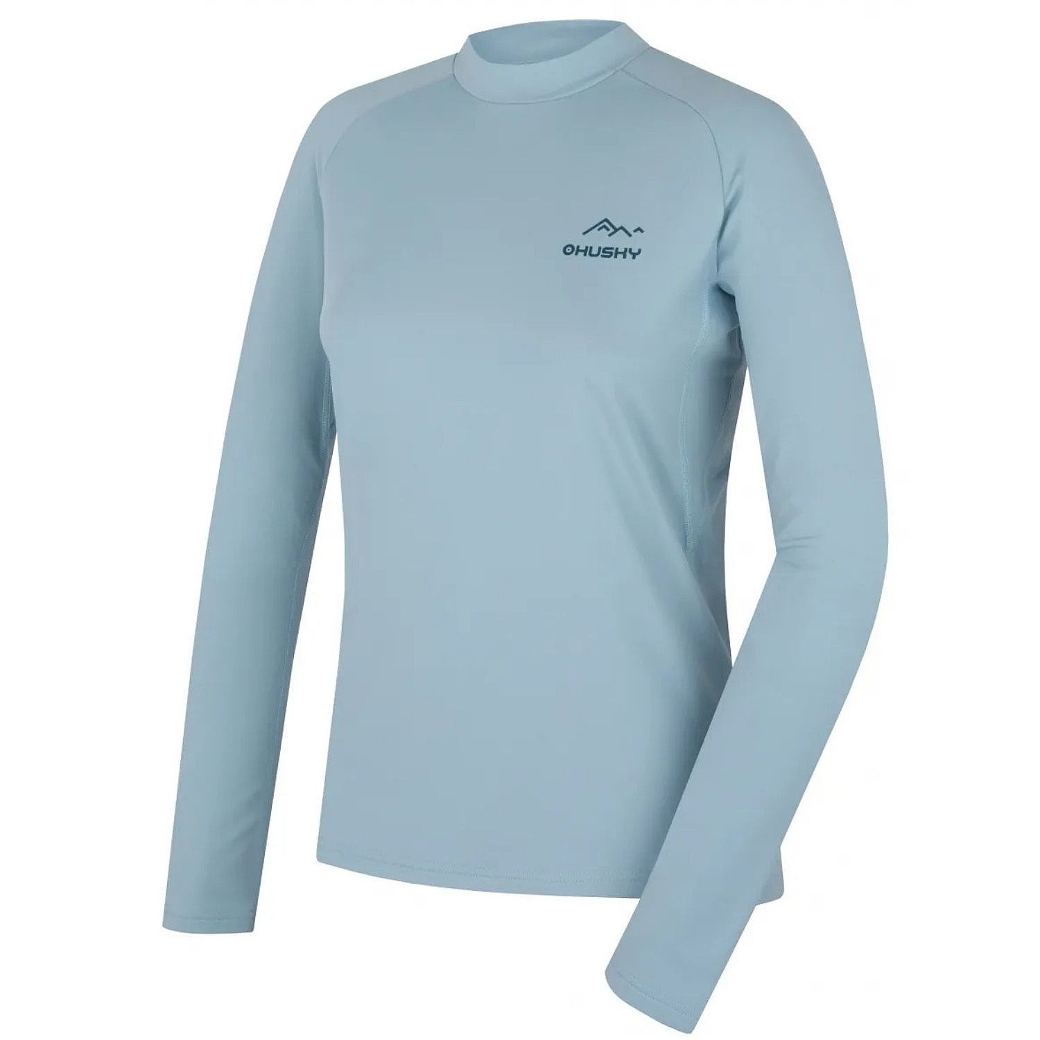 T-Shirt Husky Active Winter Tromi LS - Light Blue - women´s
