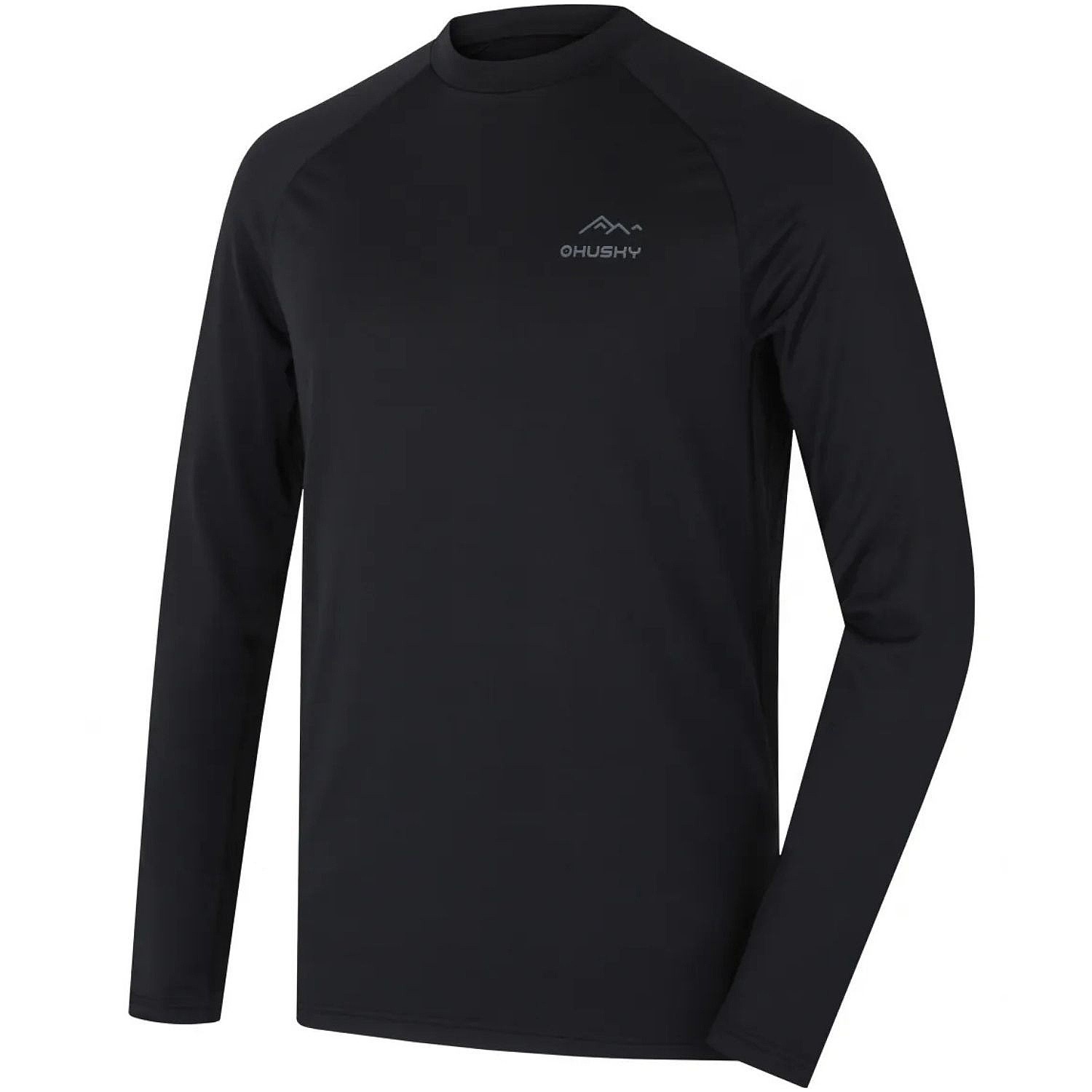 shirts Husky Active Winter Tromi LS - Black - men´s