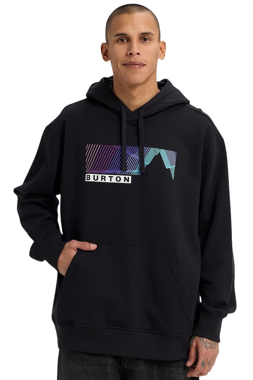 mikina Burton Elmore Pullover Hoodie - True Black