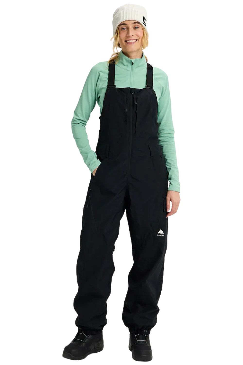 Hose Burton Reserve Bib 2L - True Black - women´s
