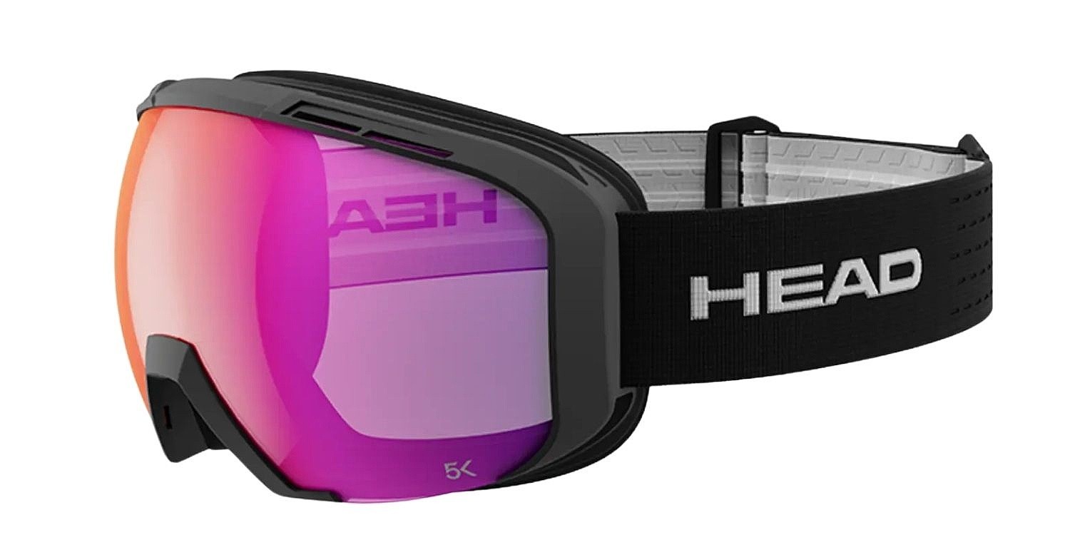 Skibrille Head OTG 5K - Red/Black/5K Red
