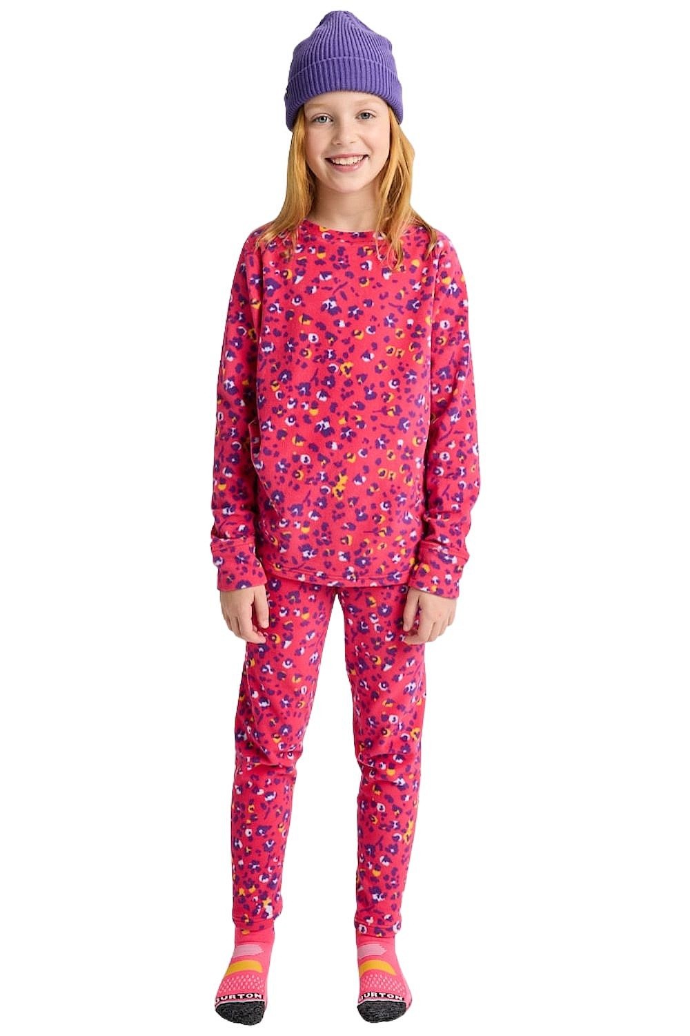 устанавливать Burton Fleece Base Layer Set - Wildcat Floral - girl´s