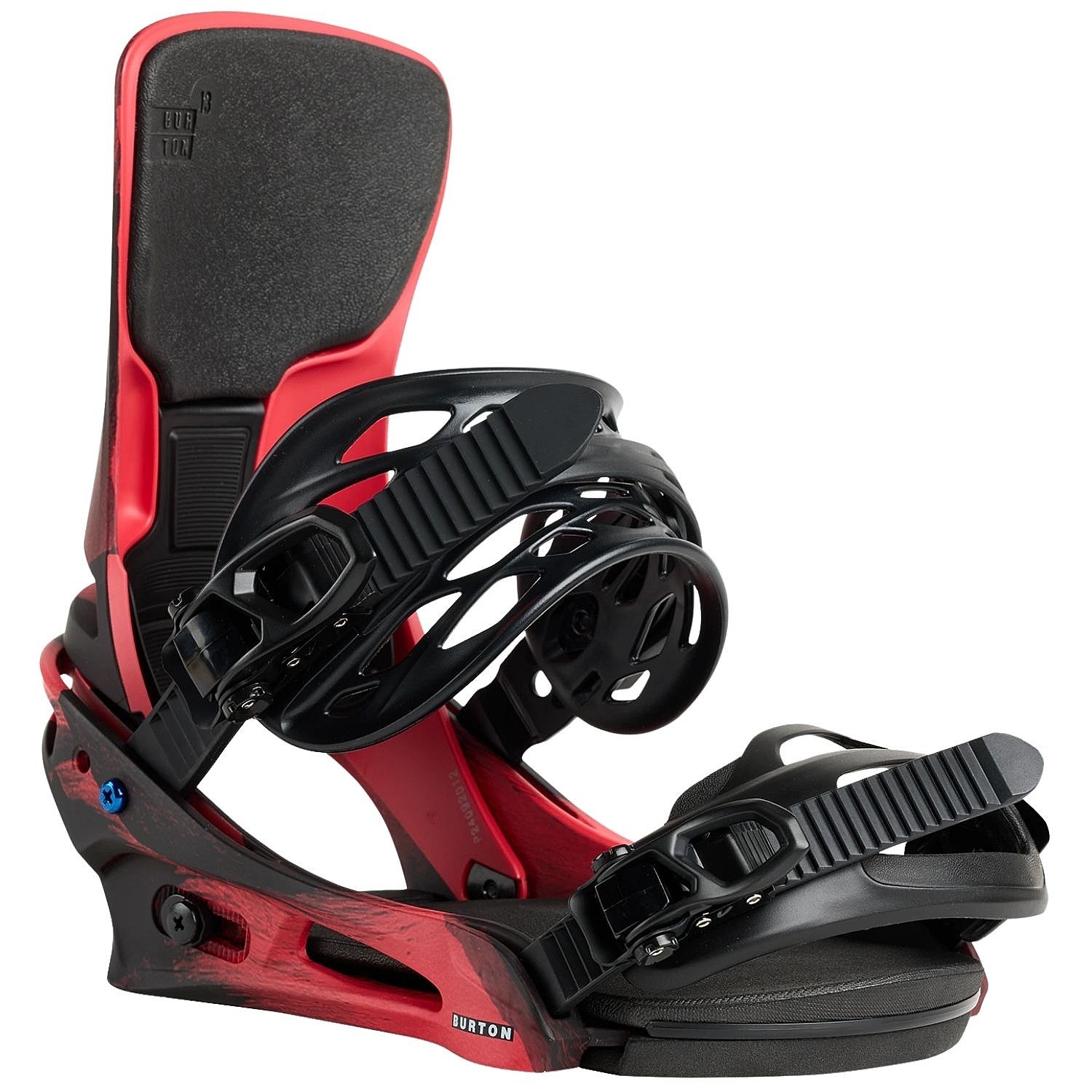fixations de snowboard Burton Cartel X Re:Flex - Black/Red - men´s