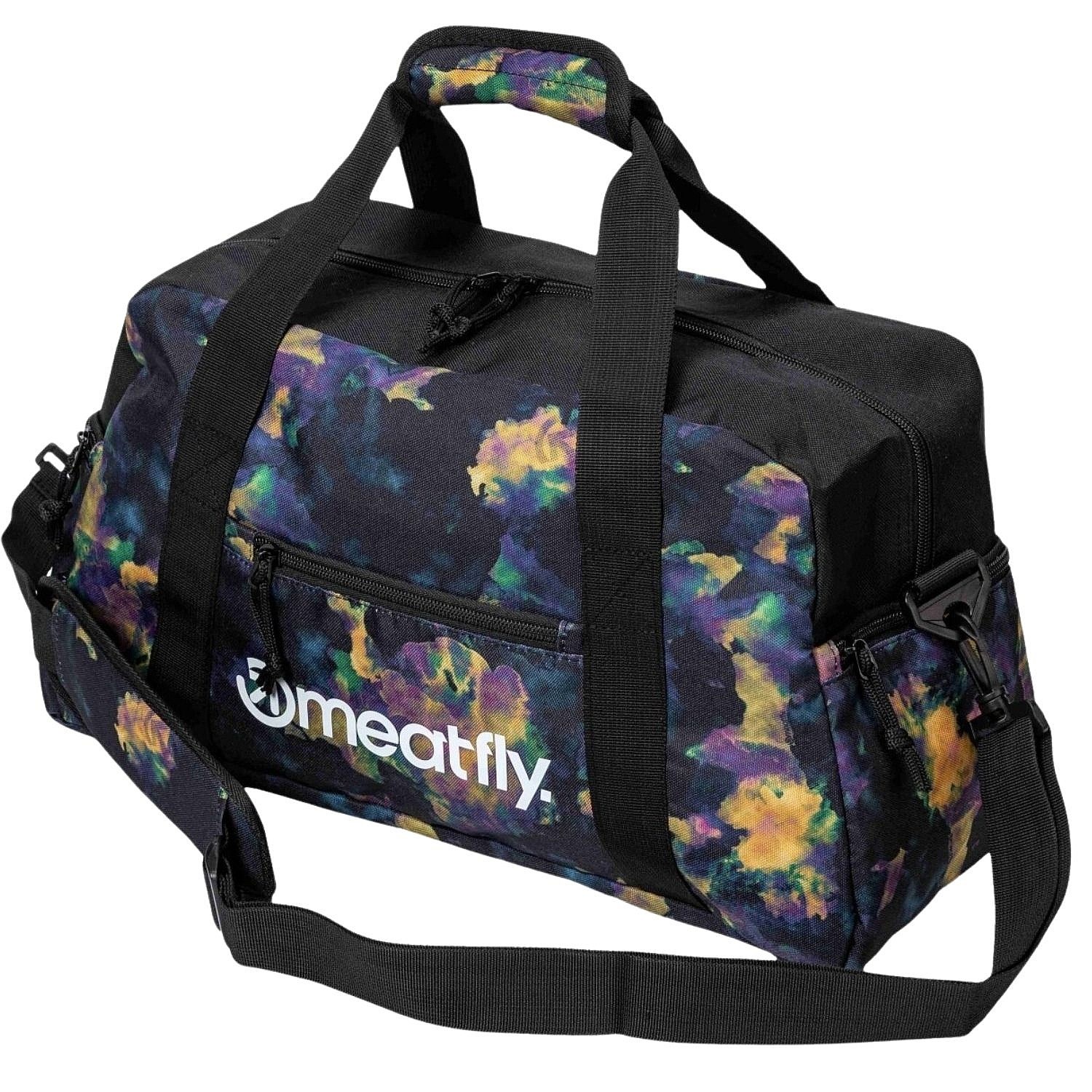 taška Meatfly Mavis Duffle - Dark Aquarel