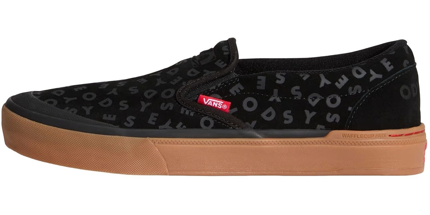 обувь Vans BMX Slip-On - Odyssey Black/Red/Gum - men´s