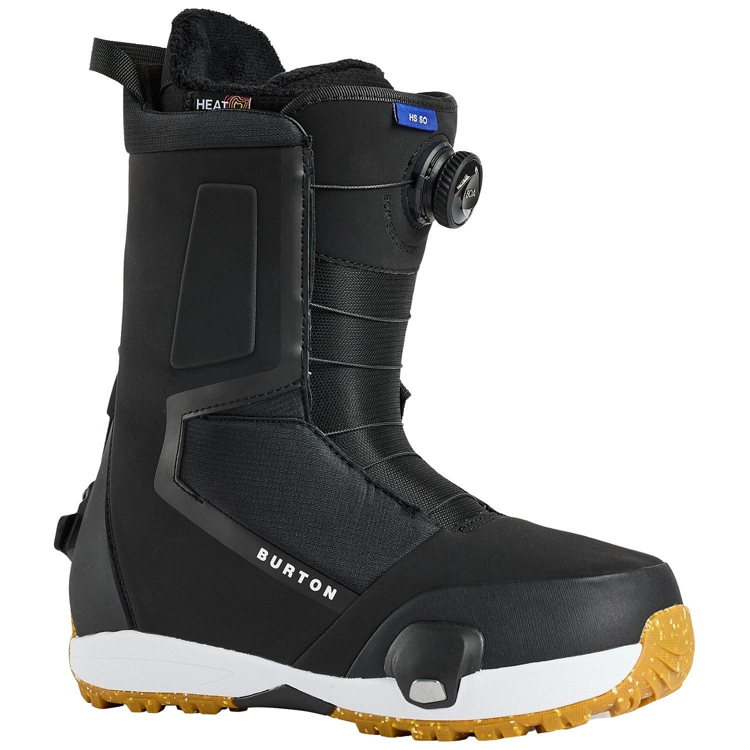 topánky Burton Highshot Step On Boa Wide - Black - men´s