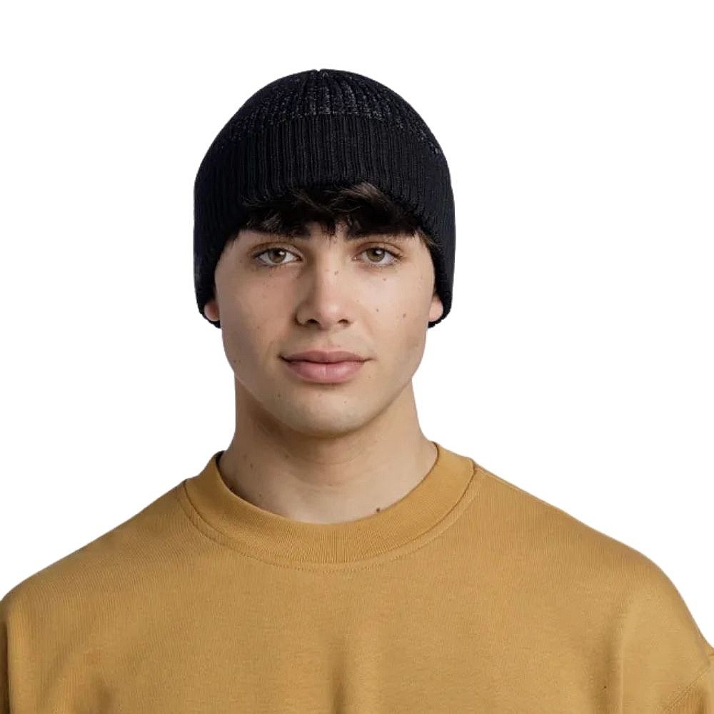 čiapka Buff Merino Active - 132339/Solid Black