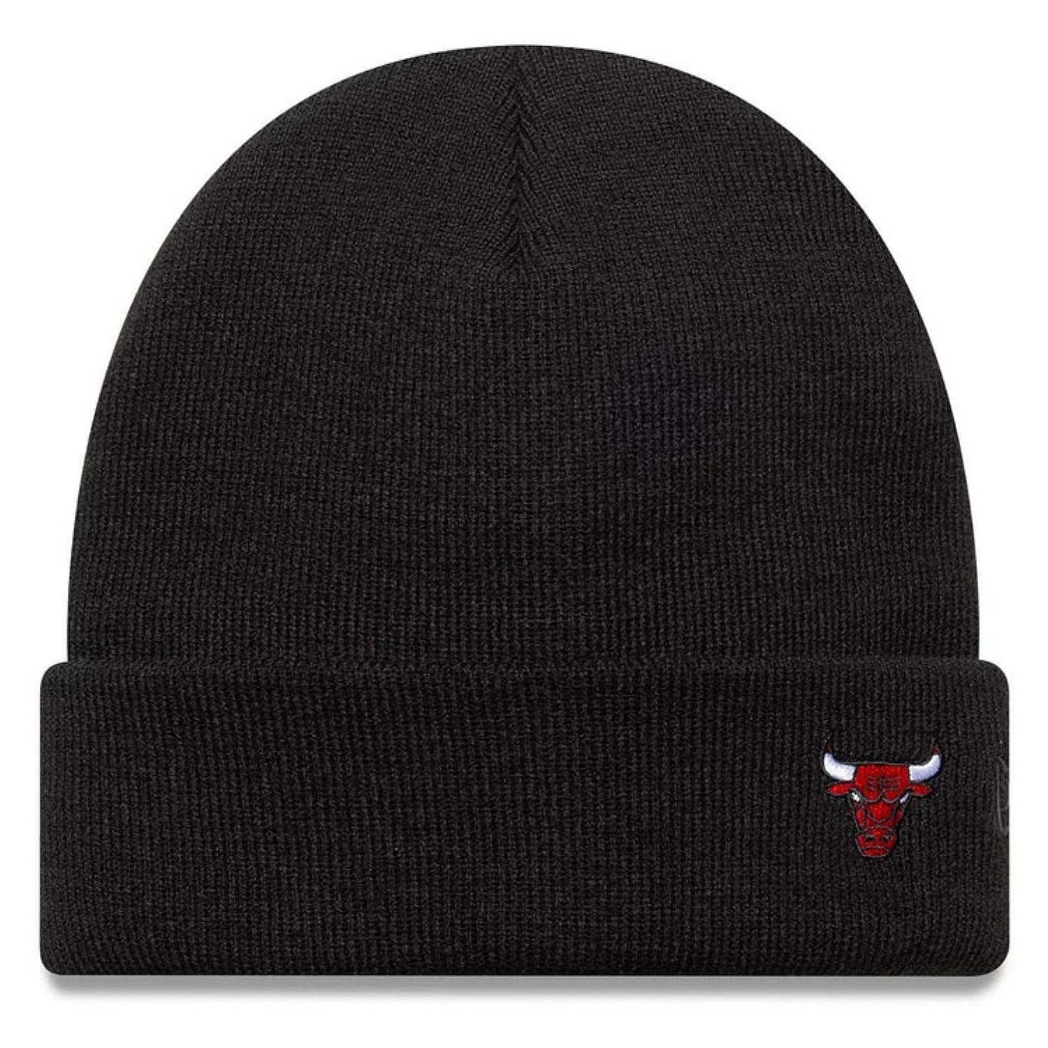 chapeau New Era Mini Logo Cuff NBA Chicago Bulls - Black - men´s
