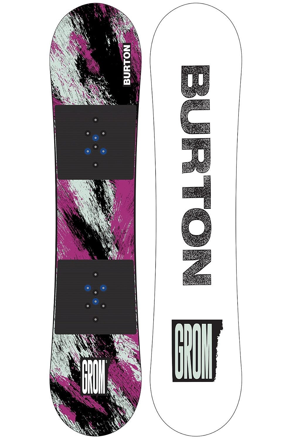 tabla de snowboard Burton Grom Flat Top - Purple/Teal - kid´s