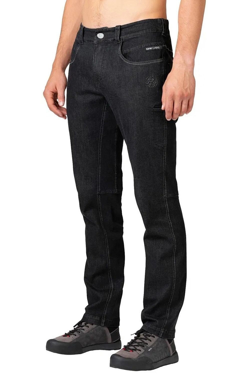 blugi Rafiki Arcon - Black Denim - men´s