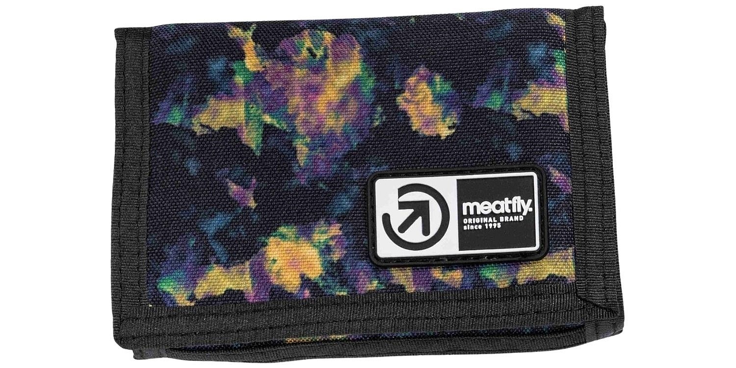 portefeuille Meatfly Dewey - Dark Aquarel