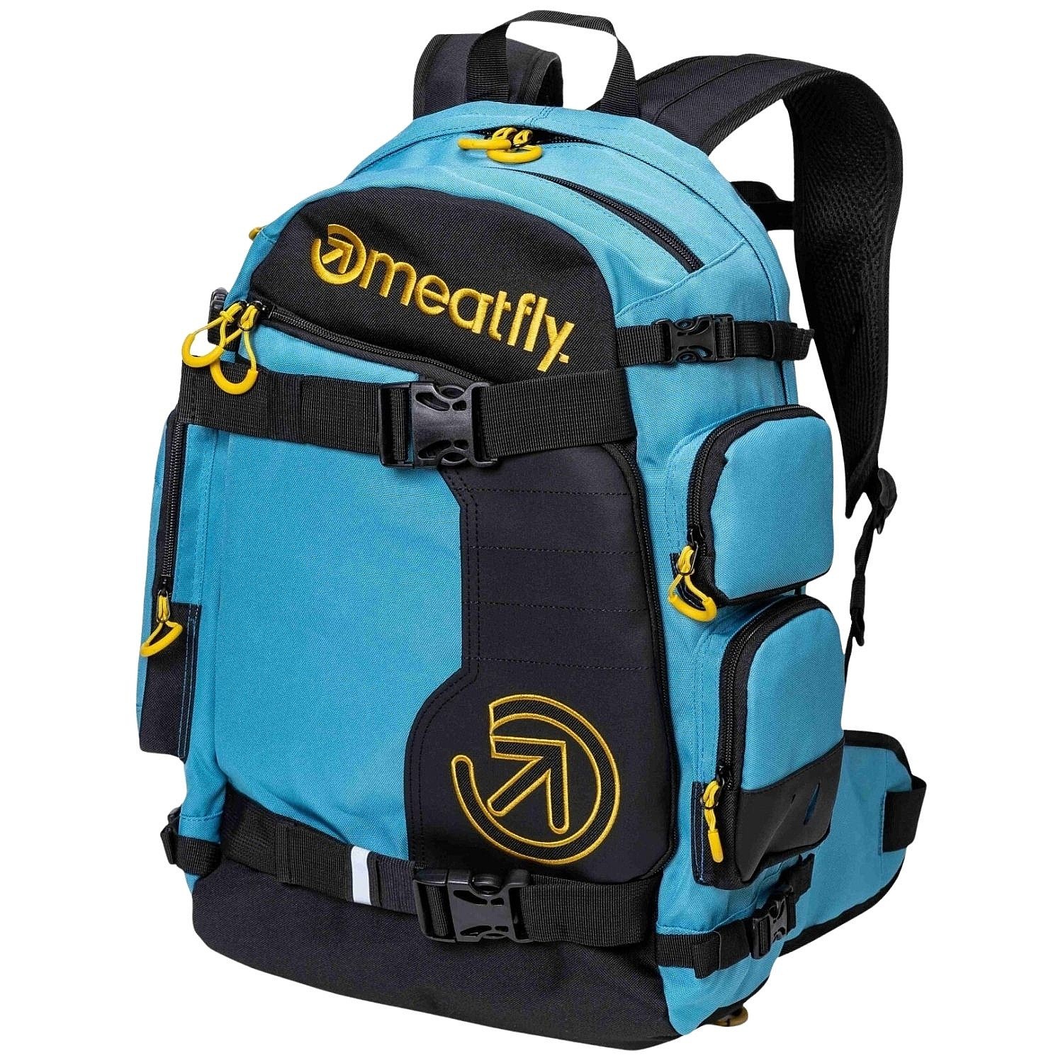 sac à dos Meatfly Wanderer - Sky Blue/Yellow