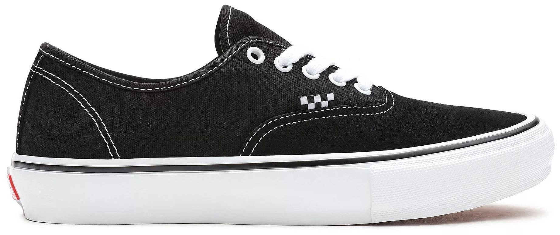 chaussures Vans Skate Authentic - Black/White - men´s
