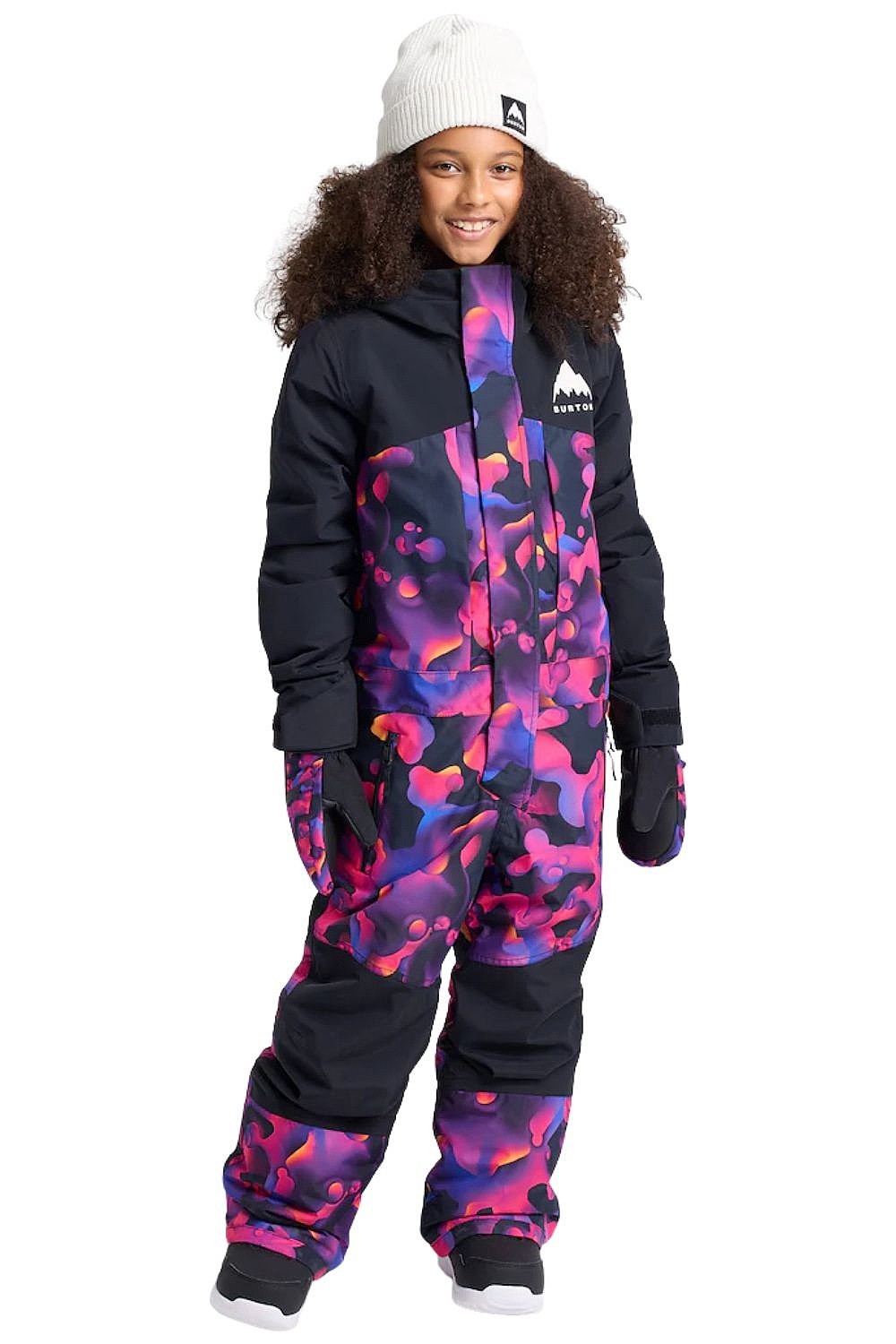 kombinezon Burton One Piece 2L - True Black/Lava Lamp