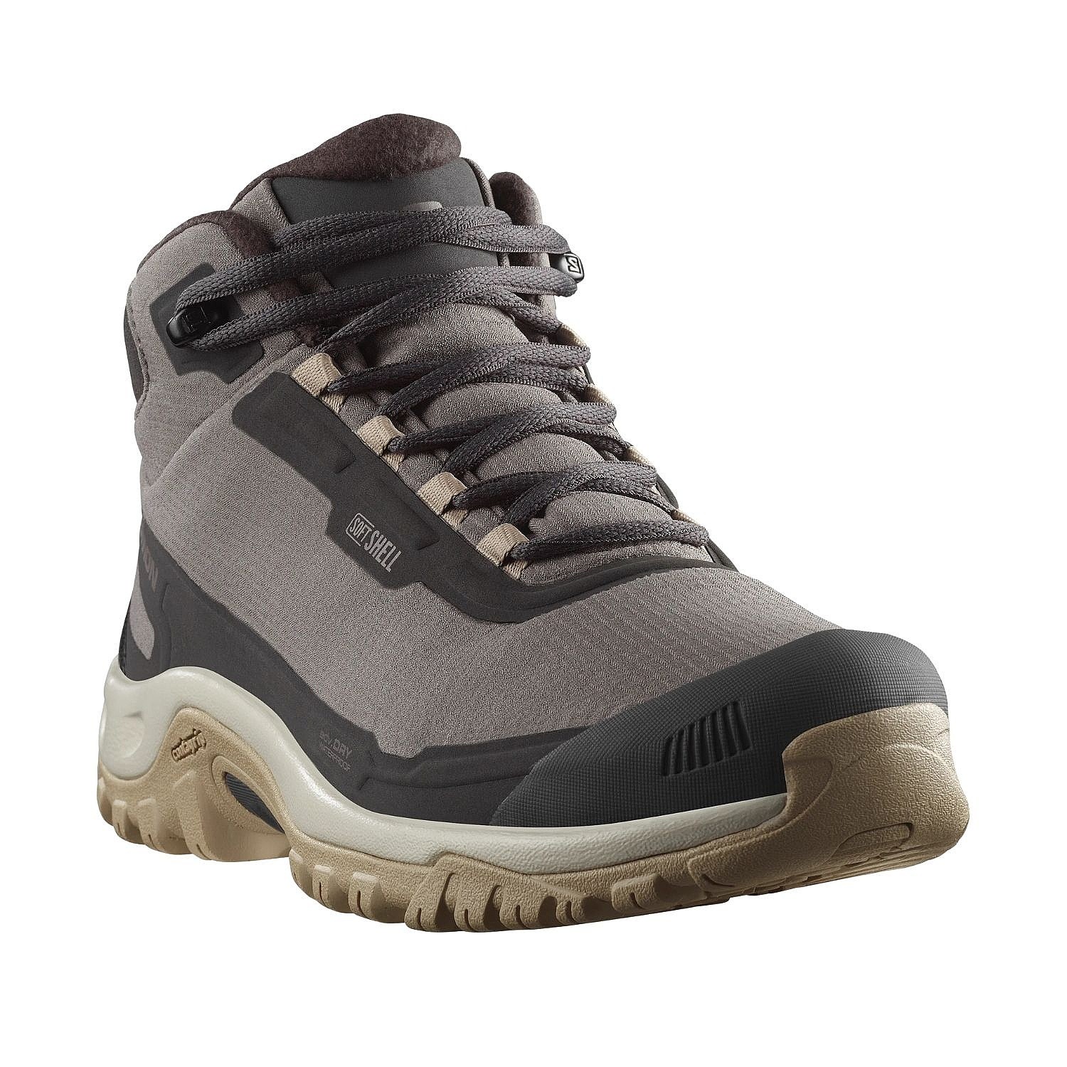 boty Salomon Shelter WP W - Plum Kitten/Phantom/Desert Tan