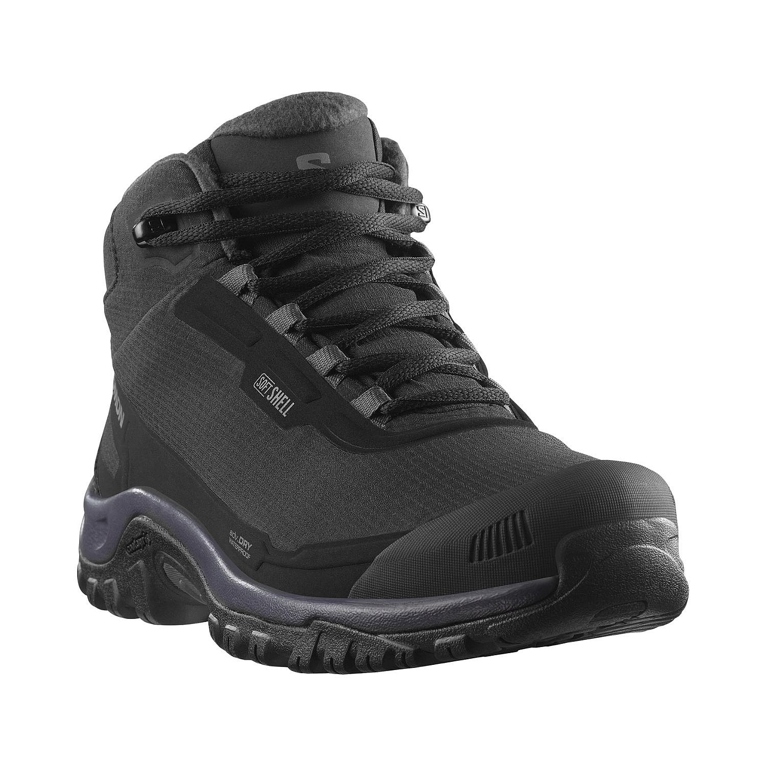 chaussures Salomon Shelter WP W - Black/Nine Iron/Excalibur - women´s