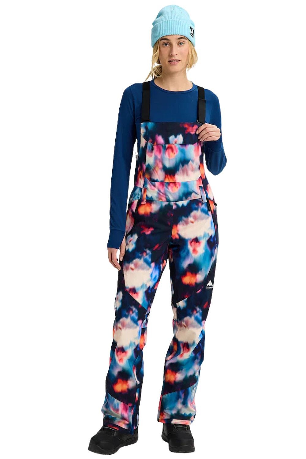 kalhoty Burton Reserve Bib 2L Stretch - Floral Blur
