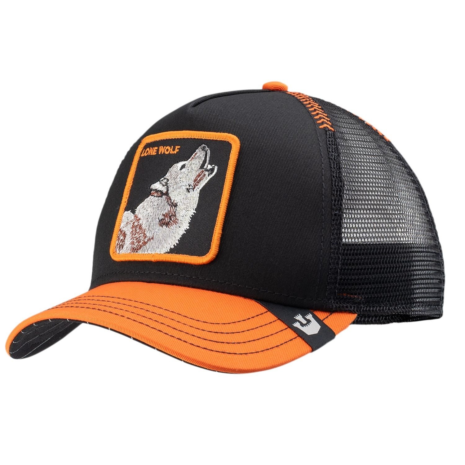 cap Goorin Bros. Solo Wolf Trucker - Black