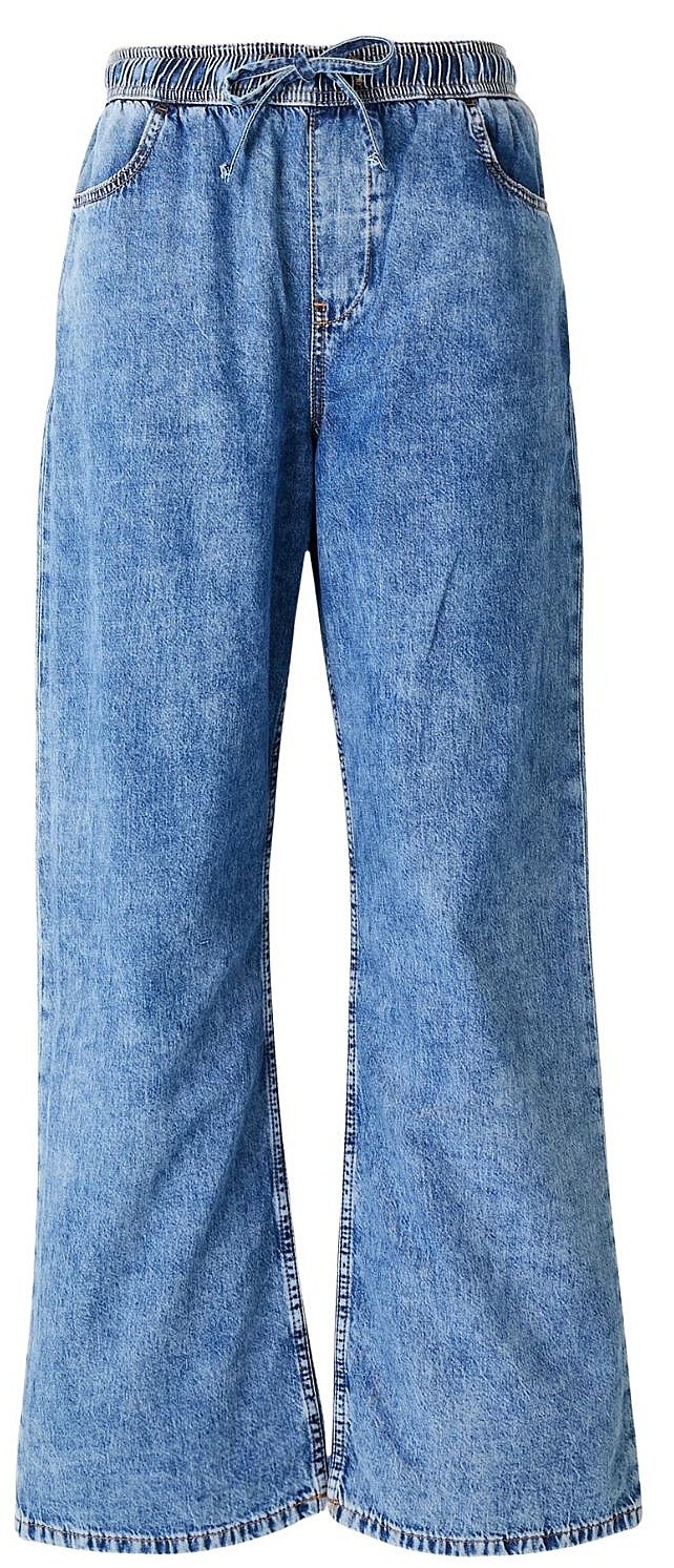 dżinsy Roxy Stunning View Mid Beau Blue - BSBW/Beau Blue