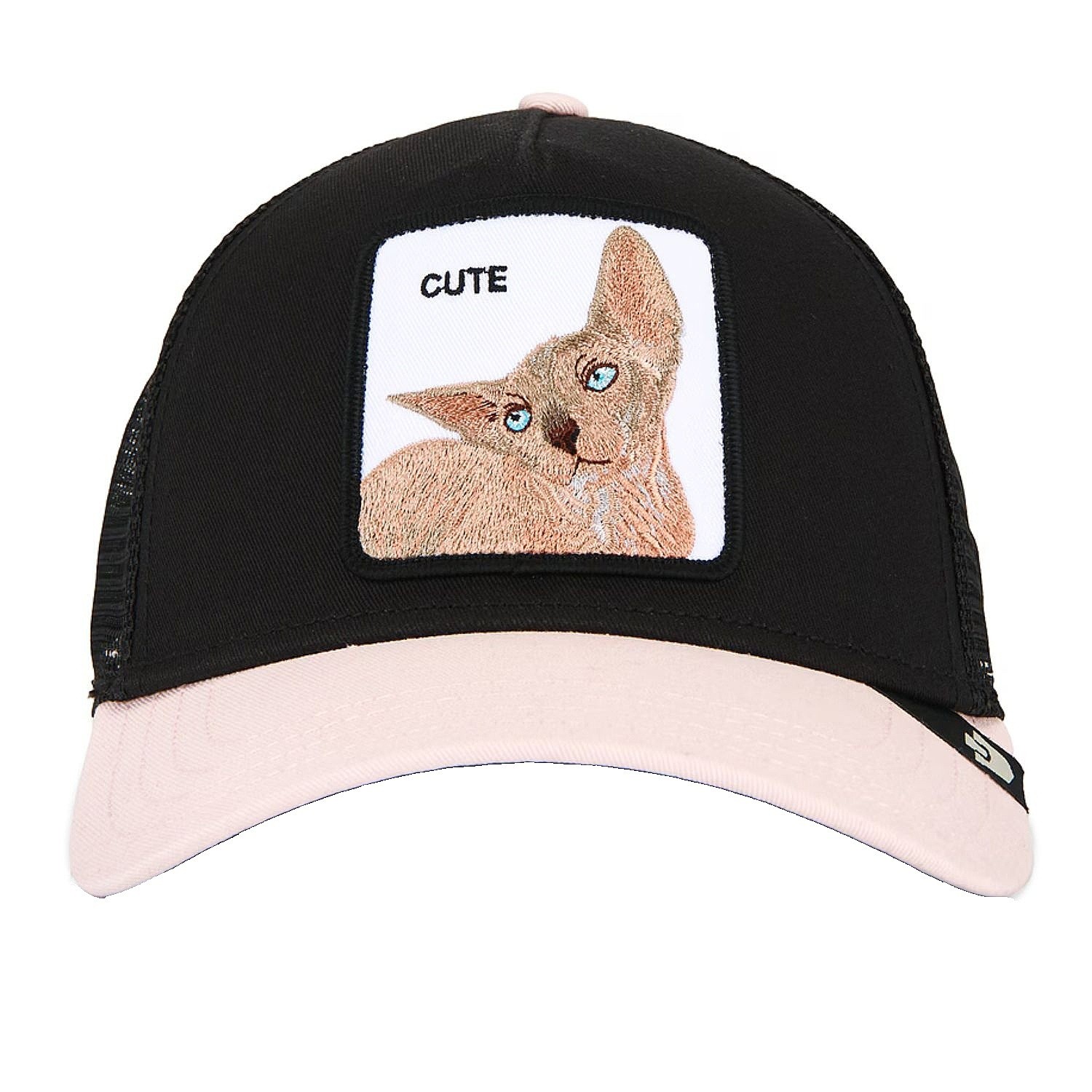 gorra con visera Goorin Bros. The Sphynx Trucker - Void/Blush